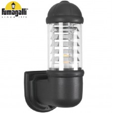 Φωτιστικό Απλίκα με ντουί E27 Ρητίνης Μαύρο IP55 Fumagalli Mirella